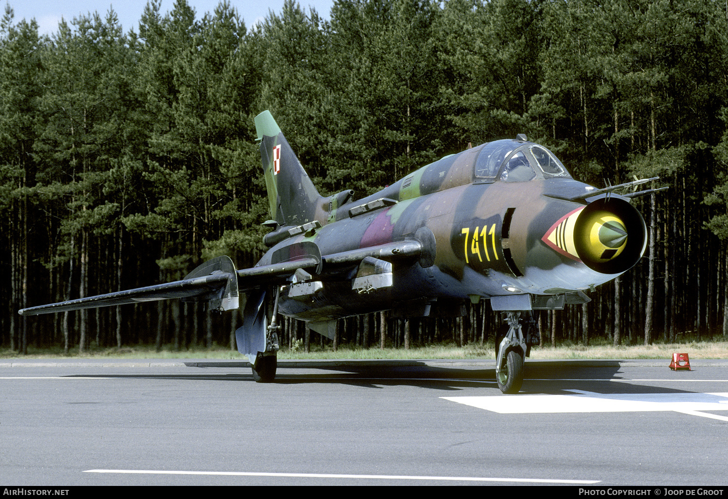 Aircraft Photo of 7411 | Sukhoi Su-22M4 | Poland - Air Force | AirHistory.net #481366