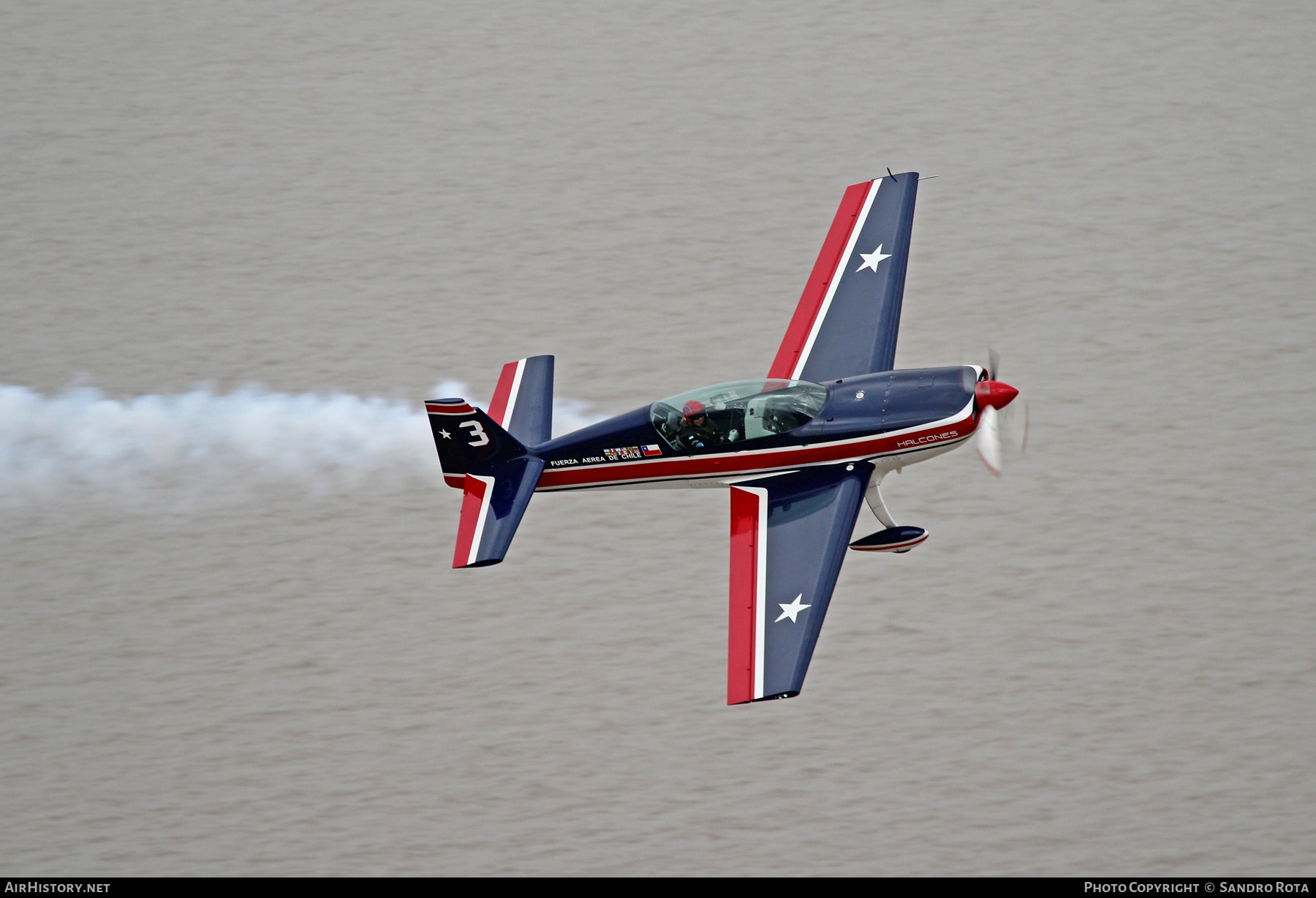 Aircraft Photo of 023 / 3 | Extra EA-300 | Chile - Air Force | AirHistory.net #481371