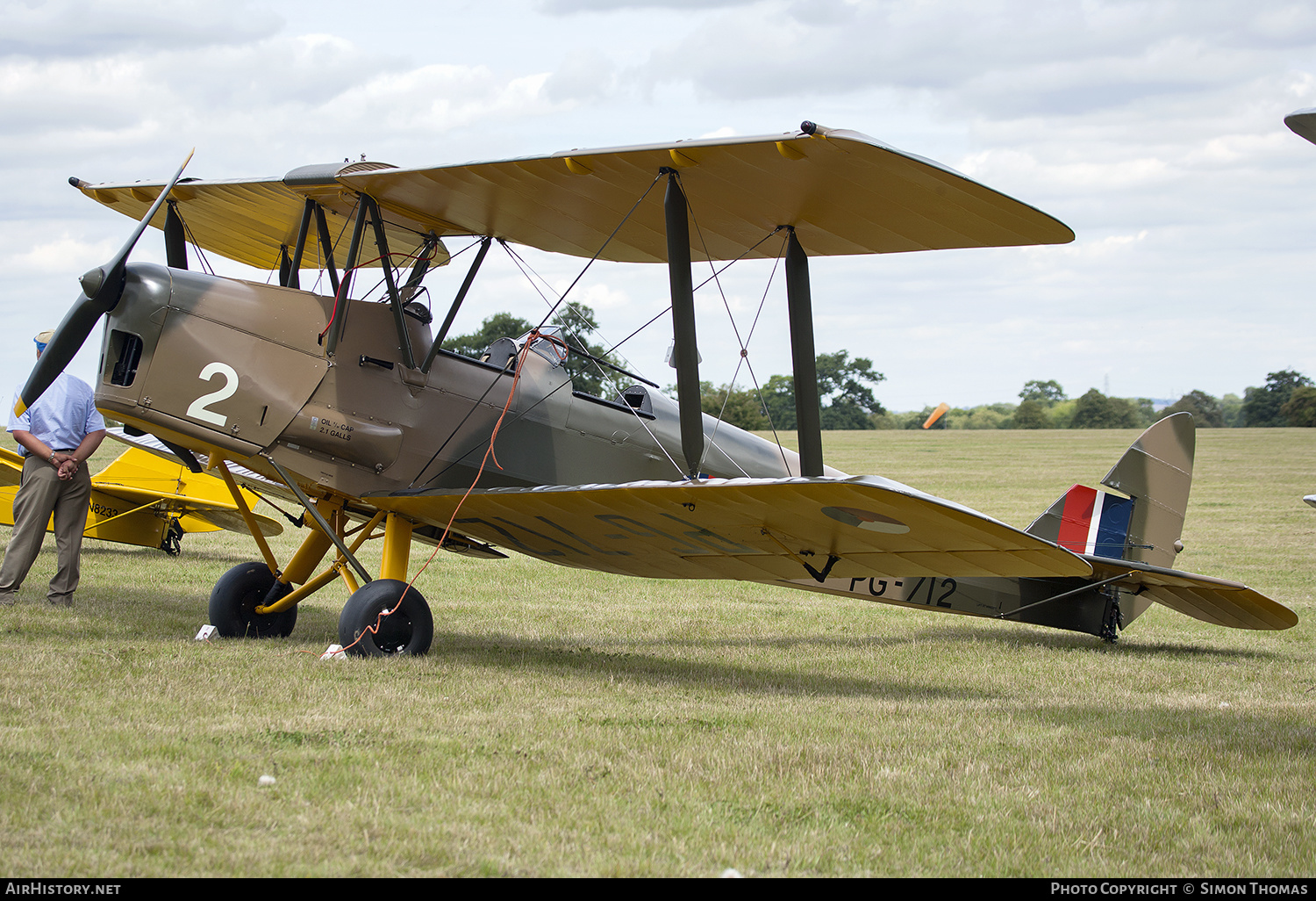 Aircraft Photo of PH-CSL / PG712 | De Havilland D.H. 82A Tiger Moth II | Netherlands - Air Force | AirHistory.net #481387