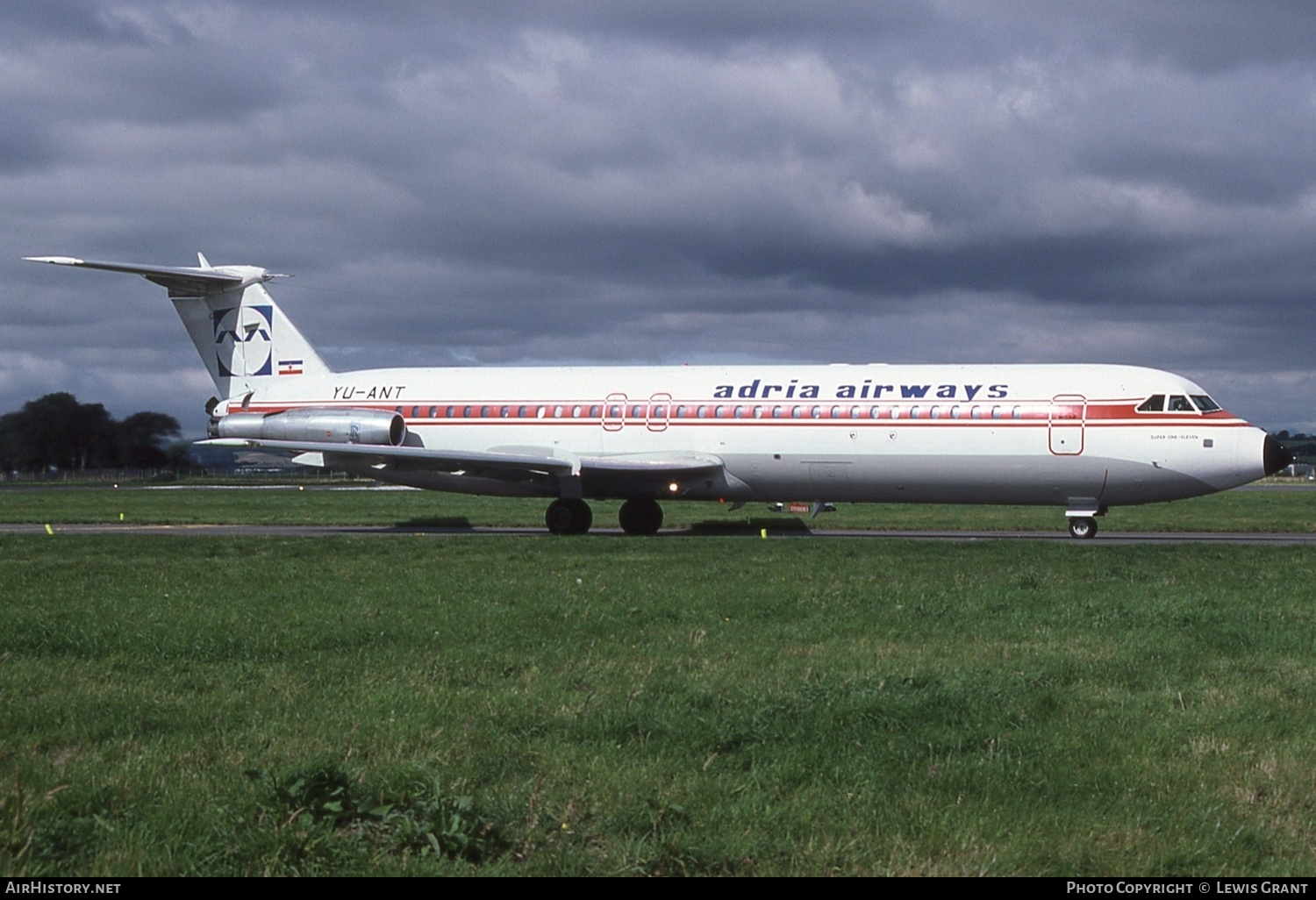 Aircraft Photo of YU-ANT | British Aerospace Rombac 111-561RC One-Eleven | Adria Airways | AirHistory.net #481421