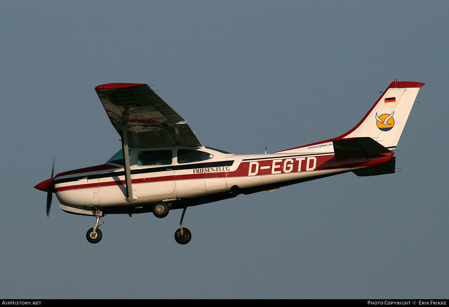 Aircraft Photo of D-EGTD | Reims FR182 Skylane RG II | Friesen-Flug | AirHistory.net #481441