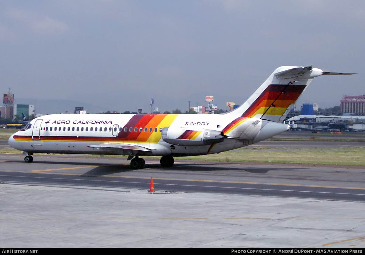 Aircraft Photo of XA-RRY | Douglas DC-9-15 | Aero California | AirHistory.net #481472