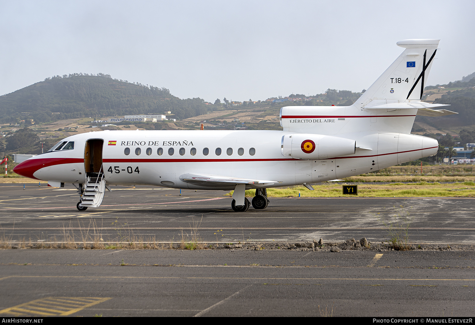 Aircraft Photo of T18-4 | Dassault Falcon 900B | Spain - Air Force | AirHistory.net #481516