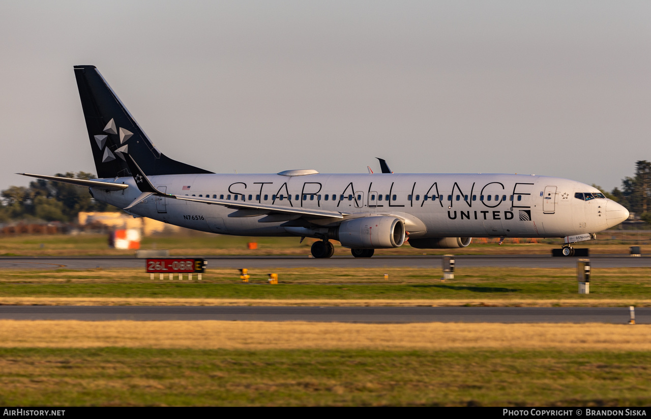 Aircraft Photo of N76516 | Boeing 737-824 | United Airlines | AirHistory.net #481521