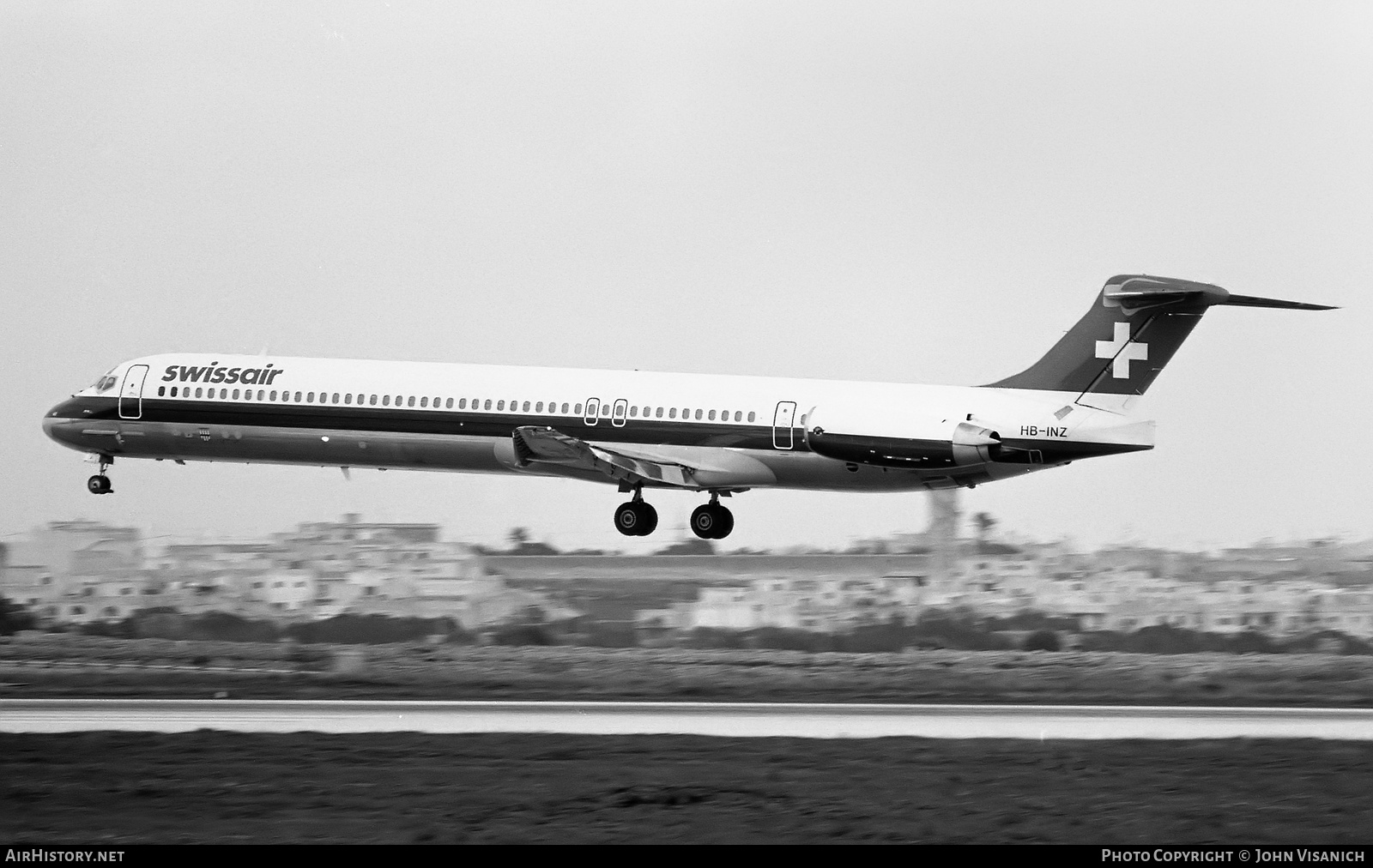 Aircraft Photo of HB-INZ | McDonnell Douglas MD-81 (DC-9-81) | Swissair | AirHistory.net #481542