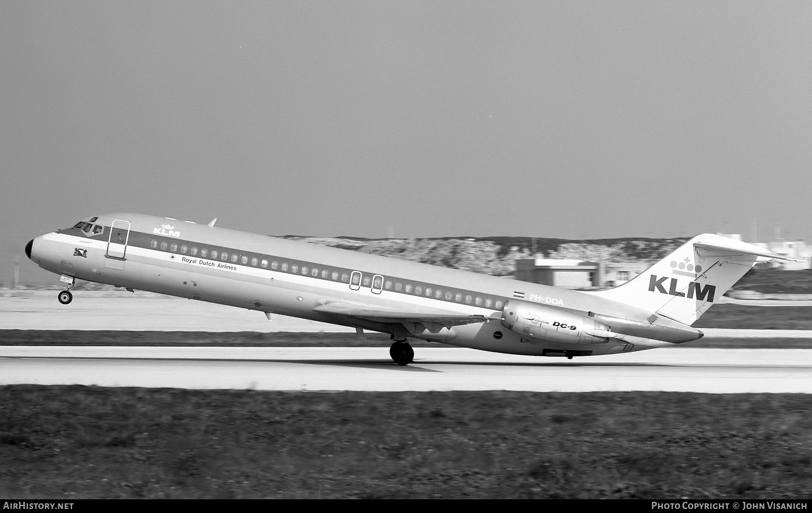 Aircraft Photo of PH-DOA | McDonnell Douglas DC-9-32 | KLM - Royal Dutch Airlines | AirHistory.net #481546