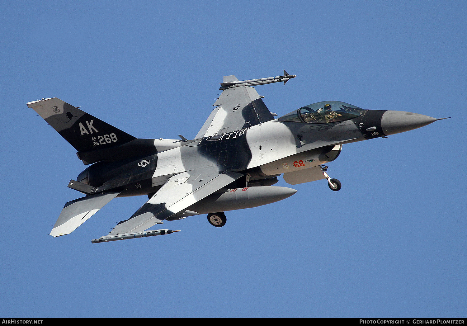 Aircraft Photo of 86-0268 / AF86-268 | General Dynamics F-16C Fighting Falcon | USA - Air Force | AirHistory.net #481557