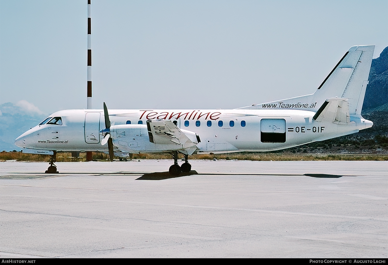 Aircraft Photo of OE-GIF | Saab-Fairchild SF-340A(QC) | Teamline Air | AirHistory.net #481560