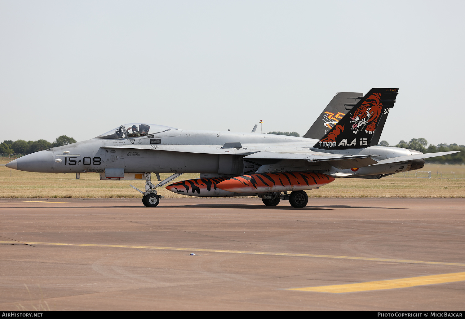 Aircraft Photo of C15-21 | McDonnell Douglas EF-18M Hornet | Spain - Air Force | AirHistory.net #481564