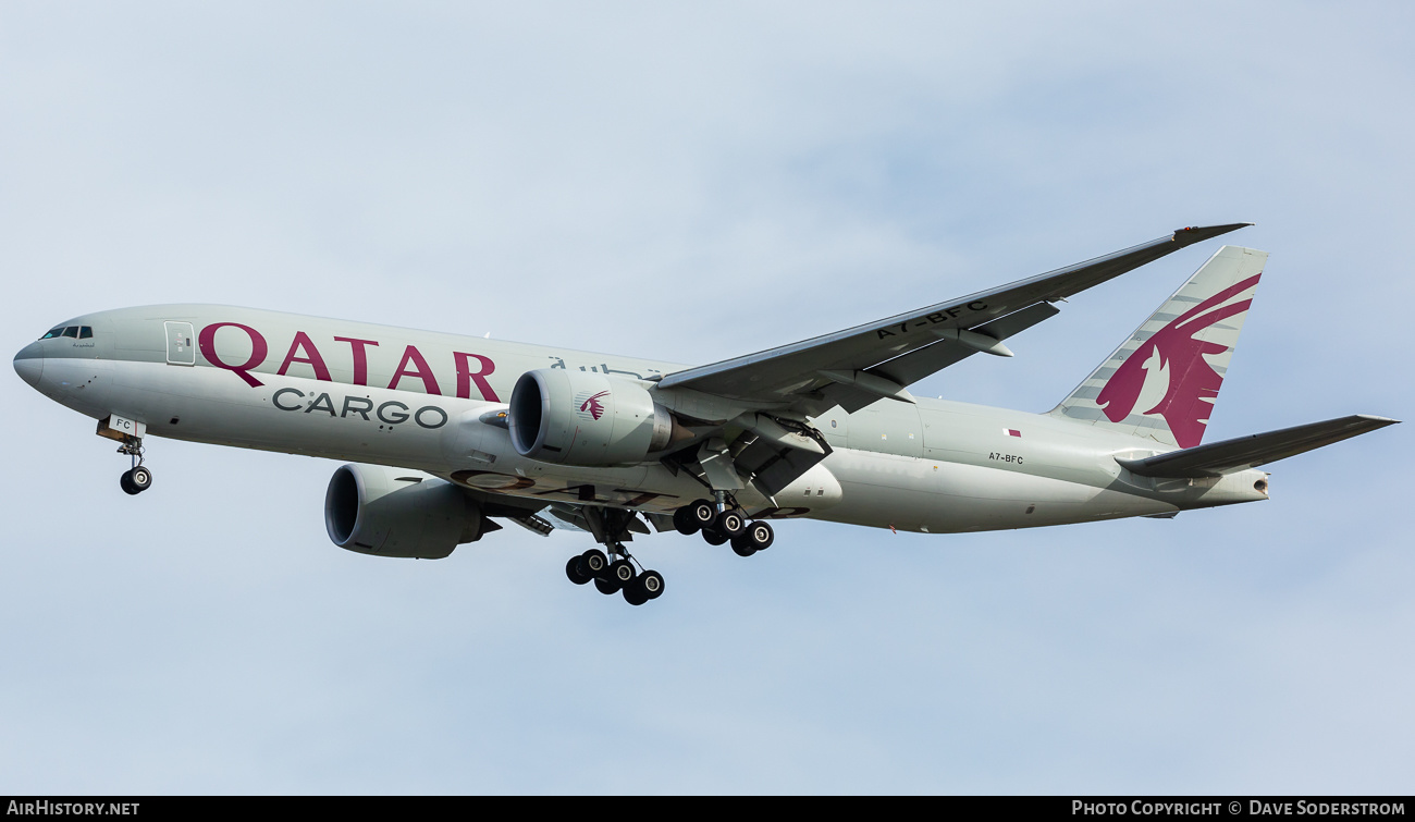 Aircraft Photo of A7-BFC | Boeing 777-FDZ | Qatar Airways Cargo | AirHistory.net #481568