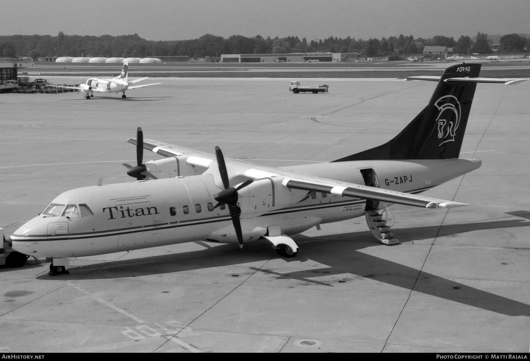 Aircraft Photo of G-ZAPJ | ATR ATR-42-300 | Titan Airways | AirHistory.net #481594