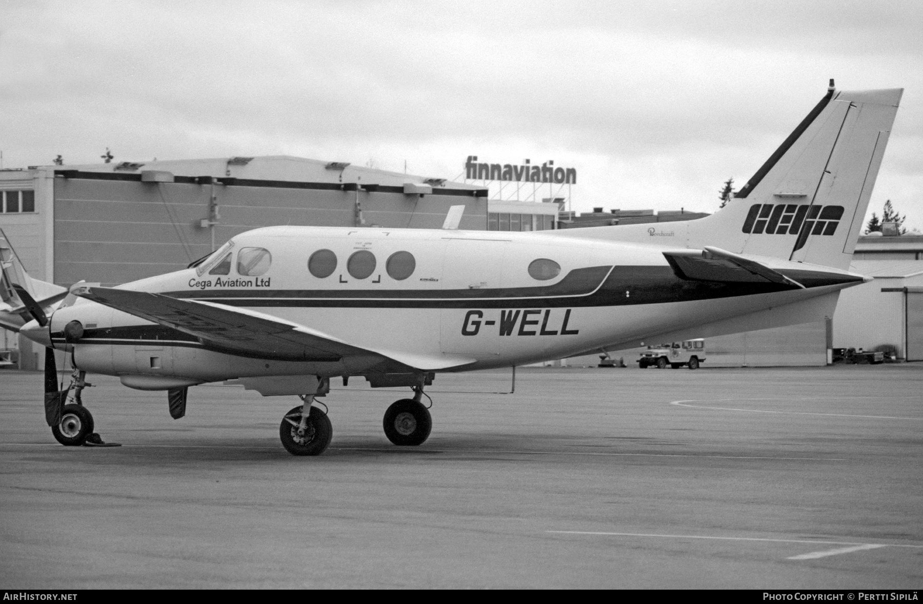 Aircraft Photo of G-WELL | Beech E90 King Air | Cega Aviation | AirHistory.net #481617