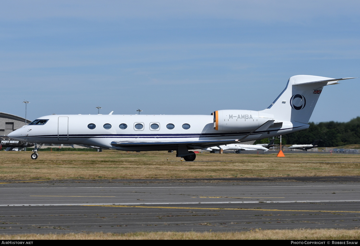 Aircraft Photo of M-AMBA | Gulfstream Aerospace G600 (G-VII) | AirHistory.net #481622