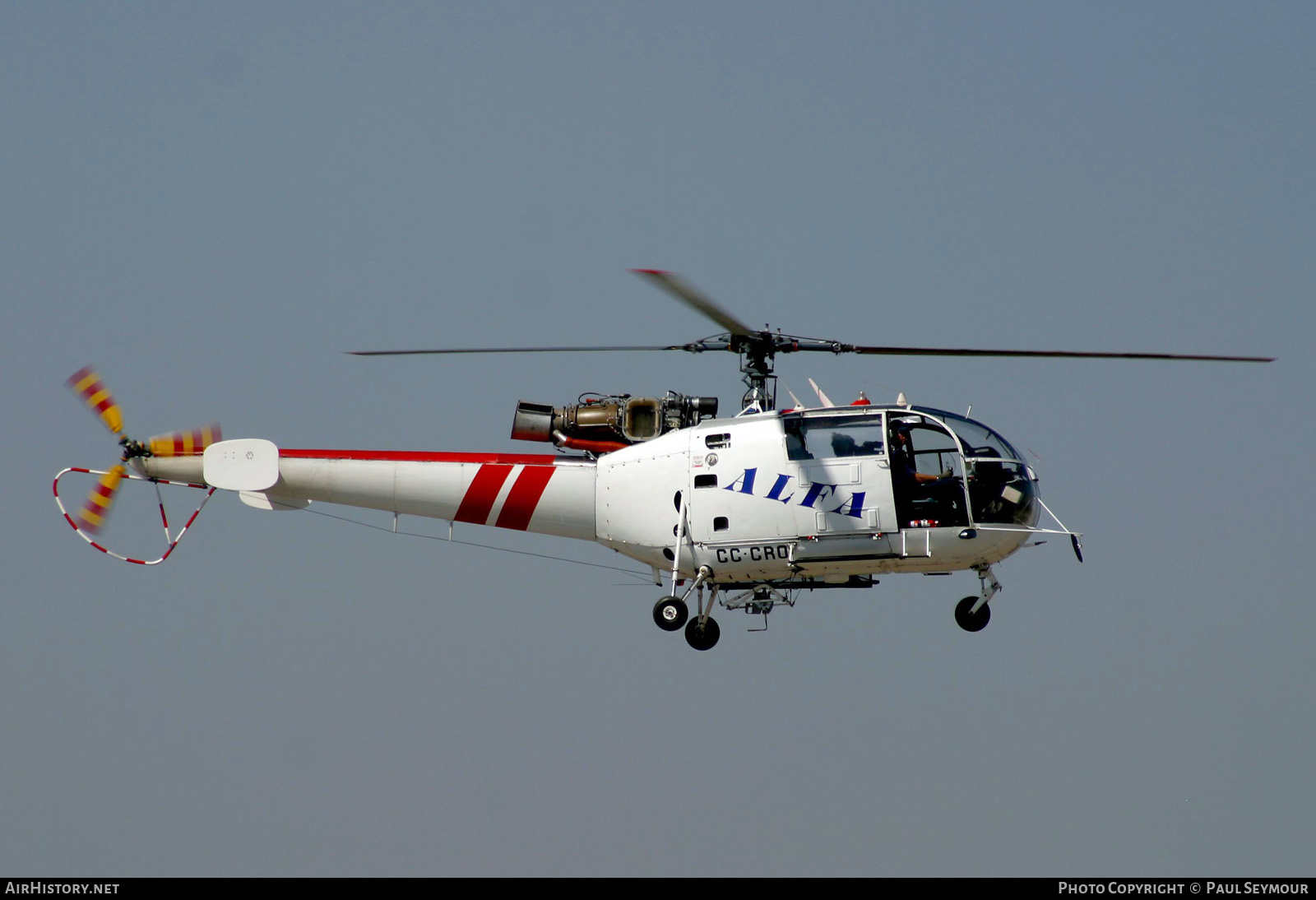 Aircraft Photo of CC-CRO | Aerospatiale SA-316B Alouette III | ALFA Chile | AirHistory.net #481638