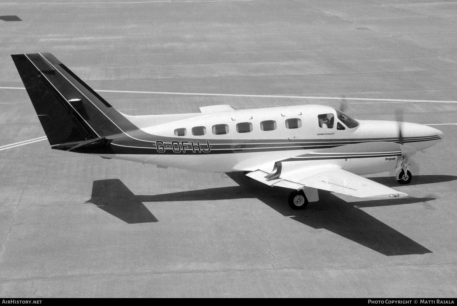 Aircraft Photo of G-OFHJ | Cessna 441 Conquest | AirHistory.net #481667