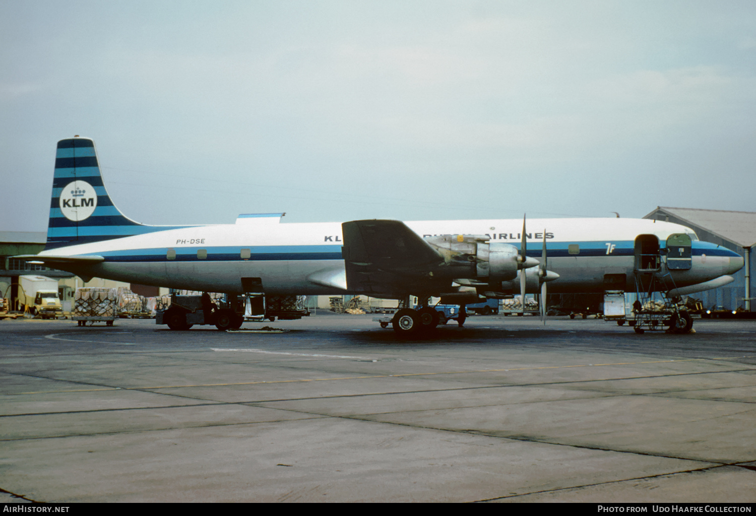 Aircraft Photo of PH-DSE | Douglas DC-7C(F) | KLM - Royal Dutch Airlines | AirHistory.net #481679