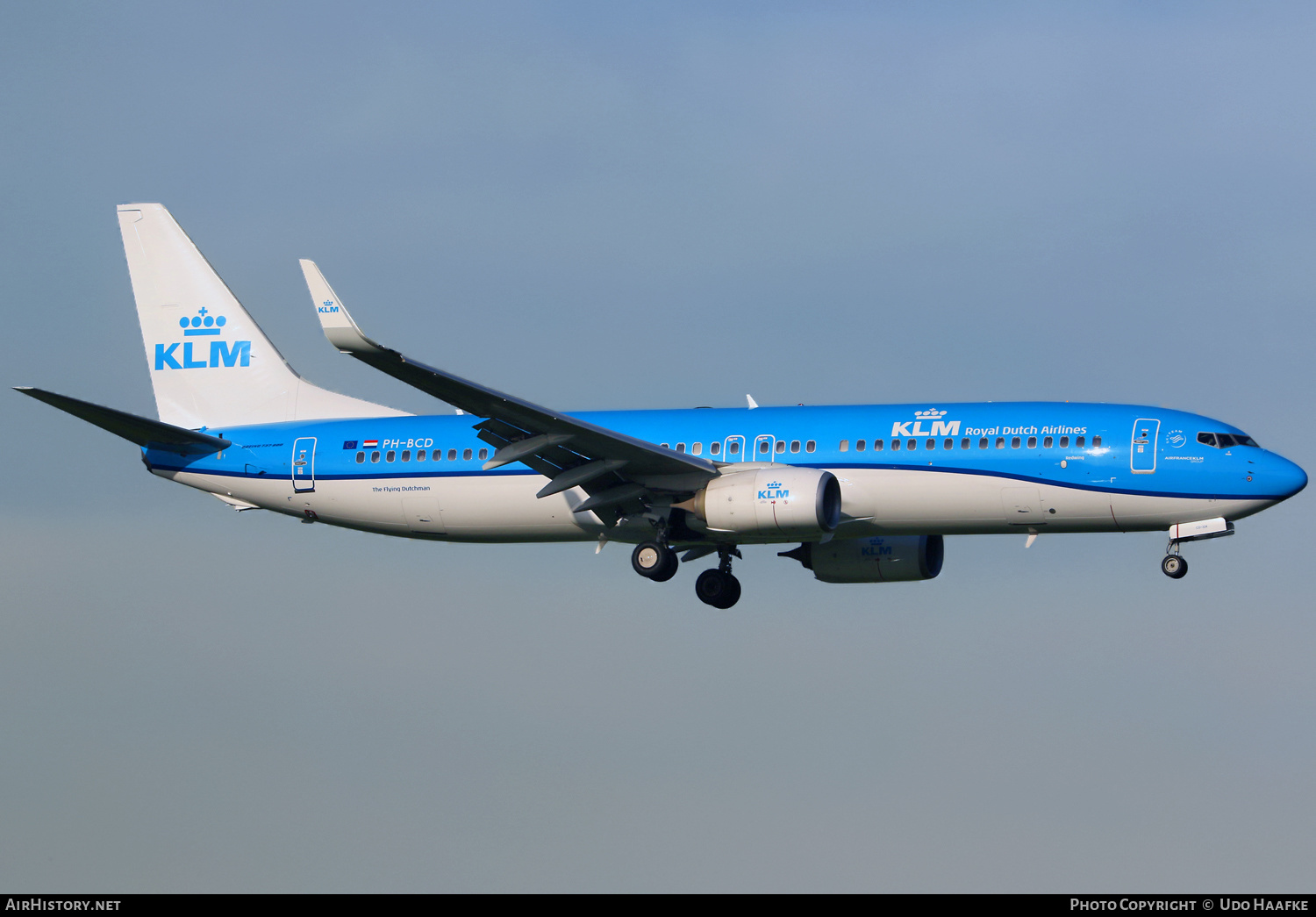 Aircraft Photo of PH-BCD | Boeing 737-8K2 | KLM - Royal Dutch Airlines | AirHistory.net #481695