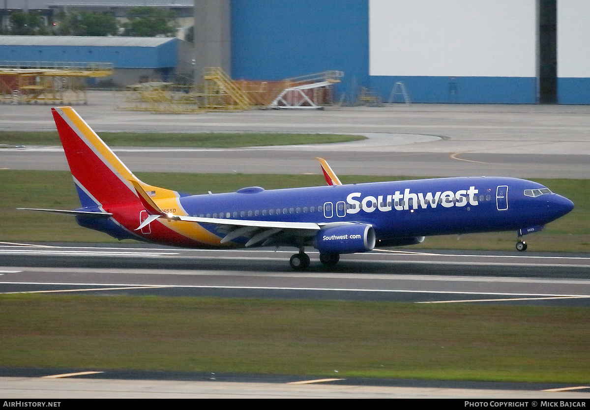 Aircraft Photo of N8655D | Boeing 737-8H4 | Southwest Airlines | AirHistory.net #481697