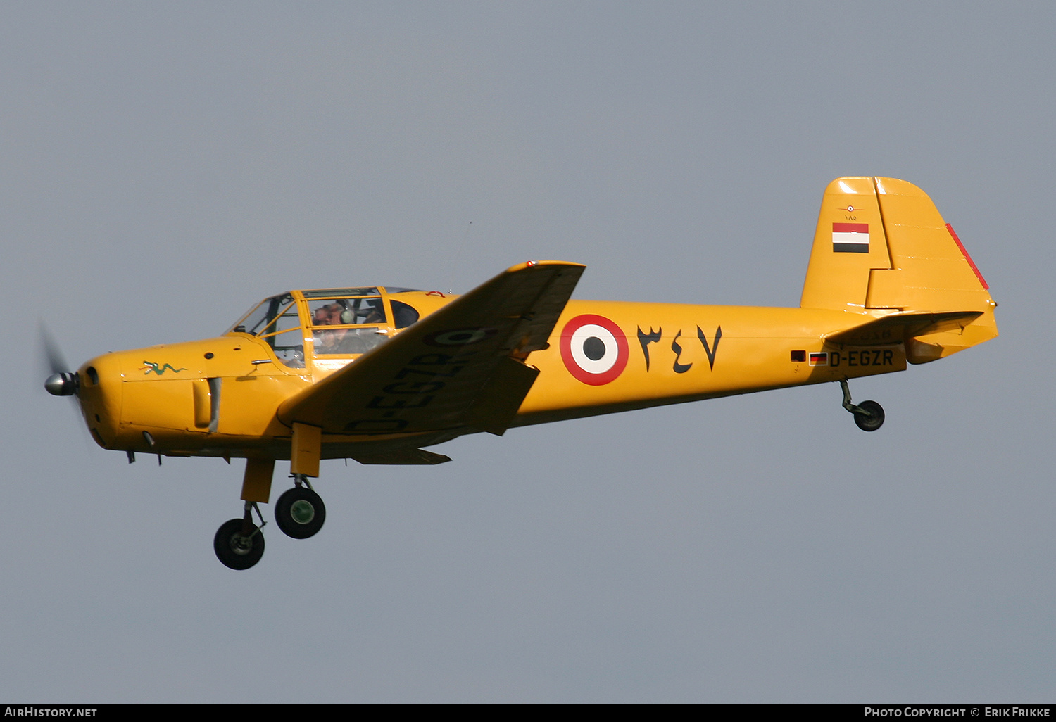 Aircraft Photo of D-EGZR / 347 | Heliopolis Gomhouria Mk6 | Egypt - Air Force | AirHistory.net #481724