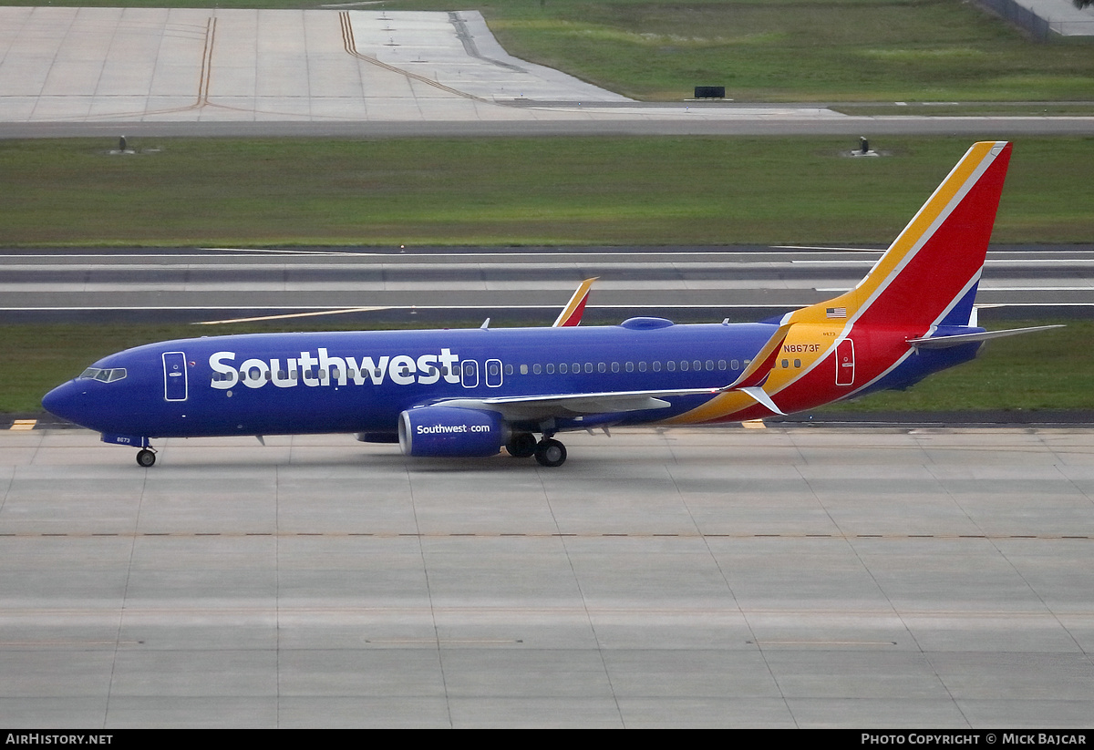 Aircraft Photo of N8673F | Boeing 737-8H4 | Southwest Airlines | AirHistory.net #481733