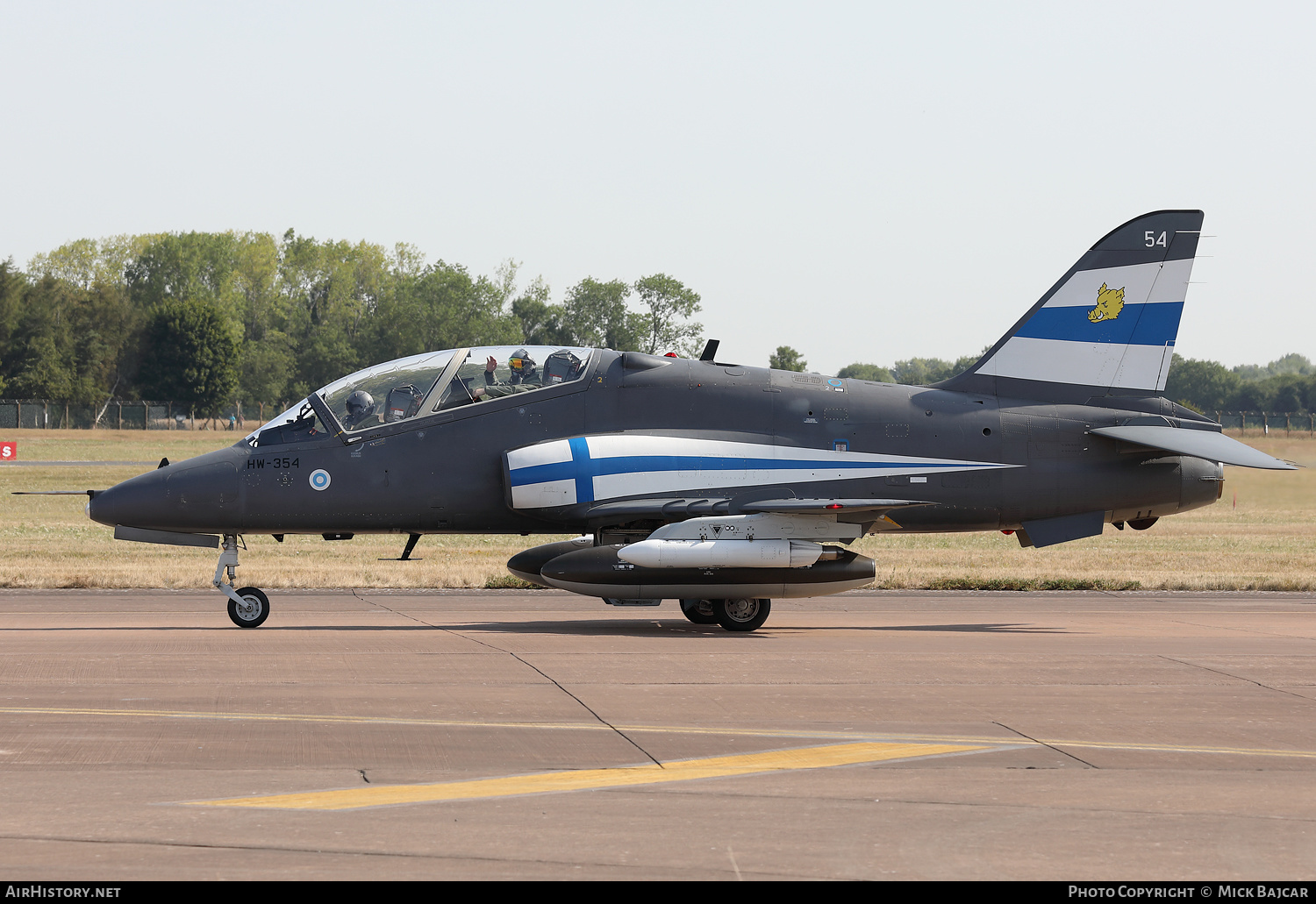 Aircraft Photo of HW-354 | British Aerospace Hawk 51A | Finland - Air Force | AirHistory.net #481747