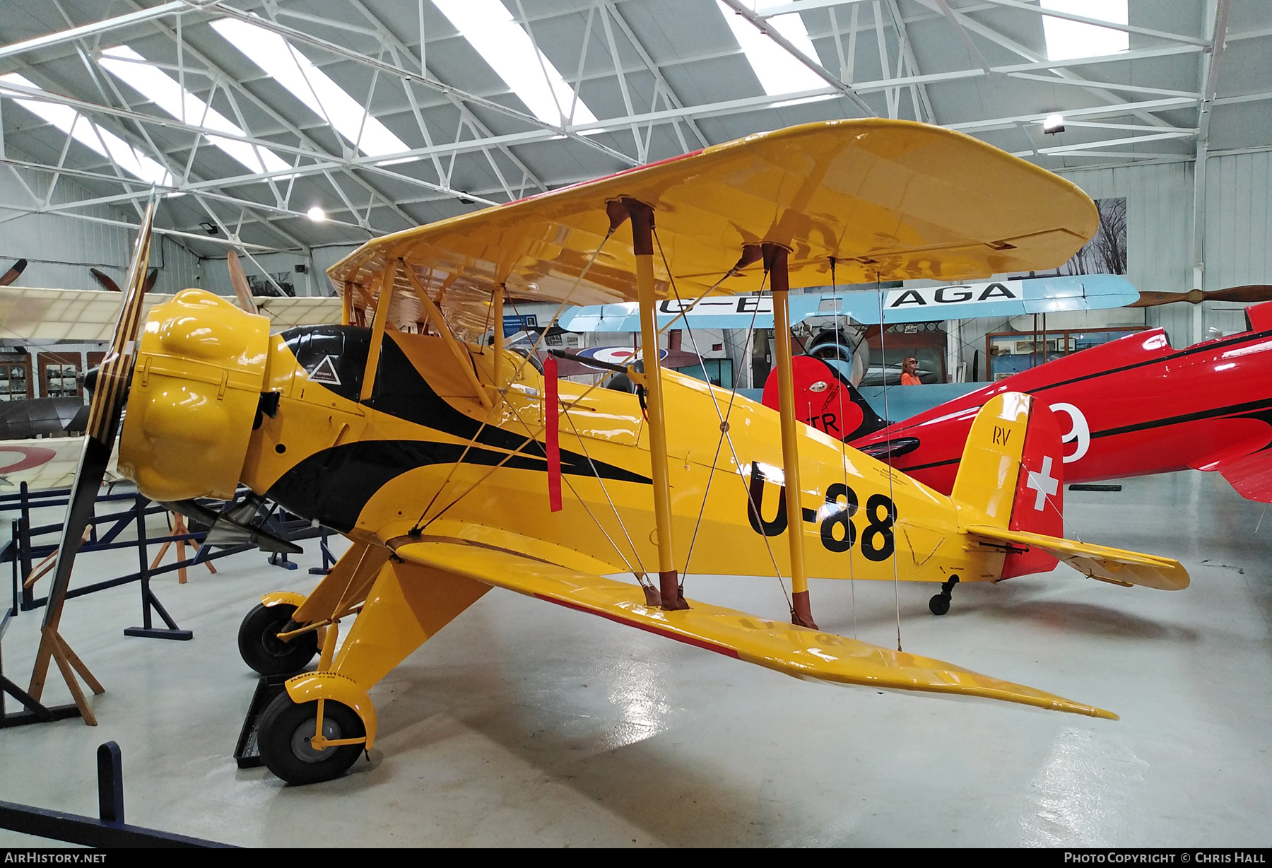 Aircraft Photo of G-CMCX | Bücker Bü 133C Jungmeister | Switzerland - Air Force | AirHistory.net #481758