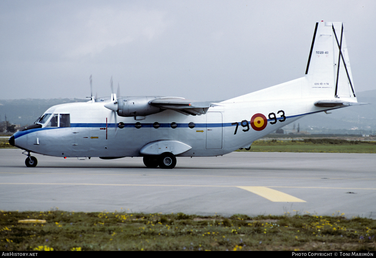 Aircraft Photo of TE.12B-40 | CASA C-212-100 Aviocar | Spain - Air Force | AirHistory.net #481759