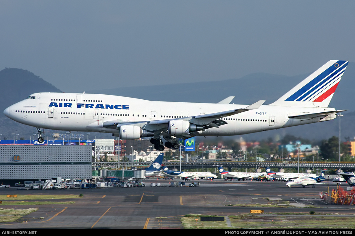 Aircraft Photo of F-GITF | Boeing 747-428 | Air France | AirHistory.net #481763