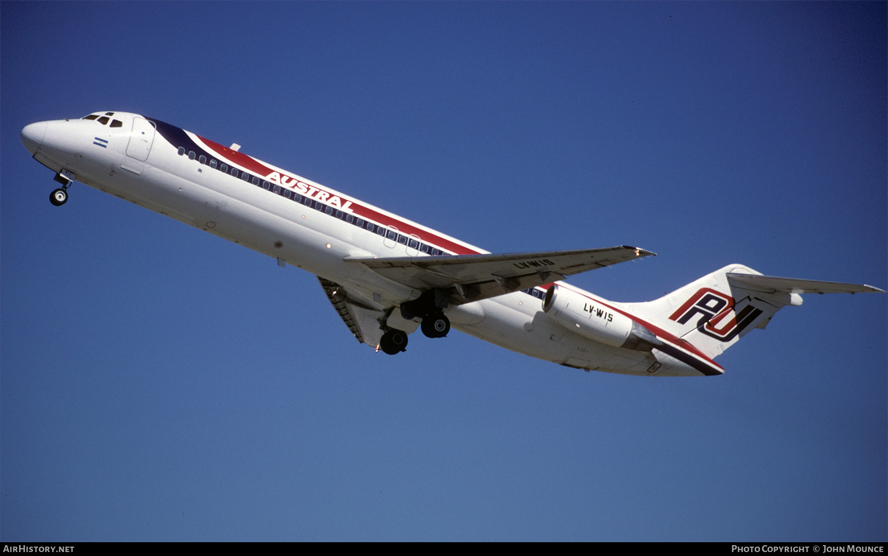 Aircraft Photo of LV-WIS | McDonnell Douglas DC-9-32 | Austral Líneas Aéreas | AirHistory.net #481818