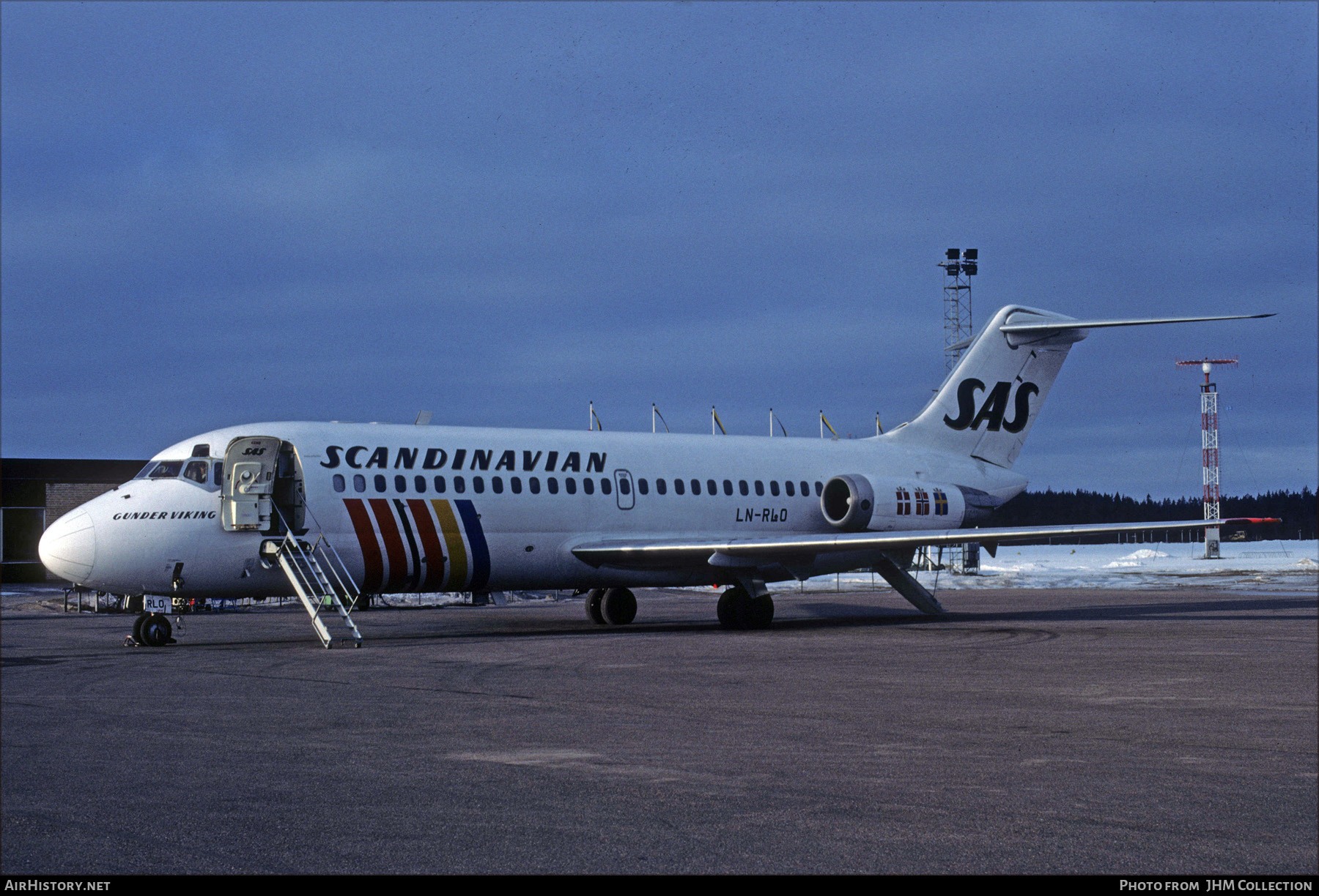 Aircraft Photo of LN-RLO | McDonnell Douglas DC-9-21 | Scandinavian Airlines - SAS | AirHistory.net #481820