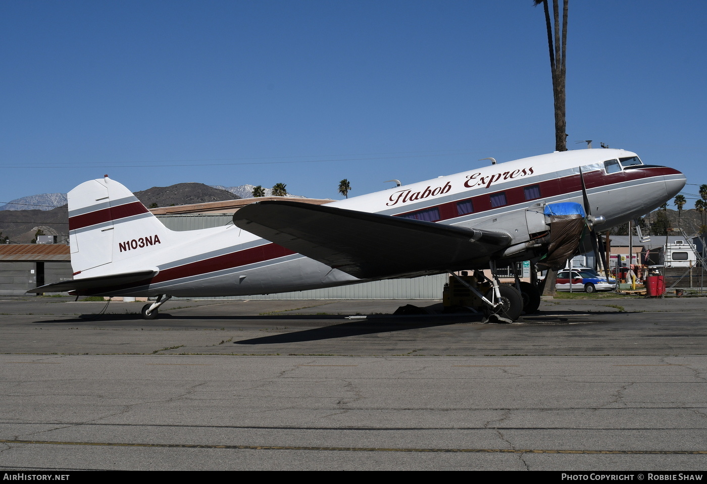 Aircraft Photo of N103NA | Douglas DC-3(C) | Flabob Express | AirHistory.net #481853