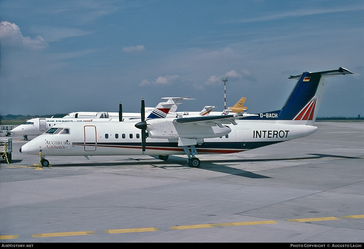 Aircraft Photo of D-BACH | De Havilland Canada DHC-8-314 Dash 8 | Augsburg Airways | Interot Airways | AirHistory.net #481869