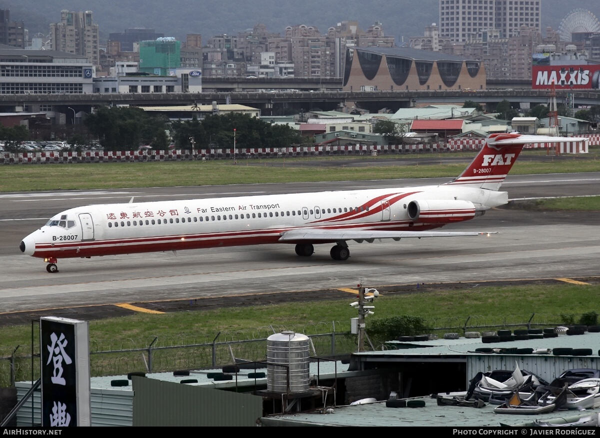 Aircraft Photo of B-28007 | McDonnell Douglas MD-83 (DC-9-83) | Far Eastern Air Transport - FAT | AirHistory.net #481875