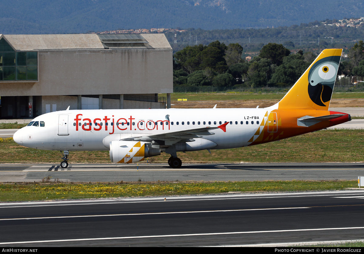 Aircraft Photo of LZ-FBA | Airbus A319-112 | Fastjet | AirHistory.net #481876