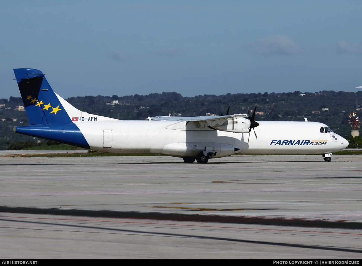 Aircraft Photo of HB-AFN | ATR ATR-72-201/F | Farnair Europe | AirHistory.net #481877