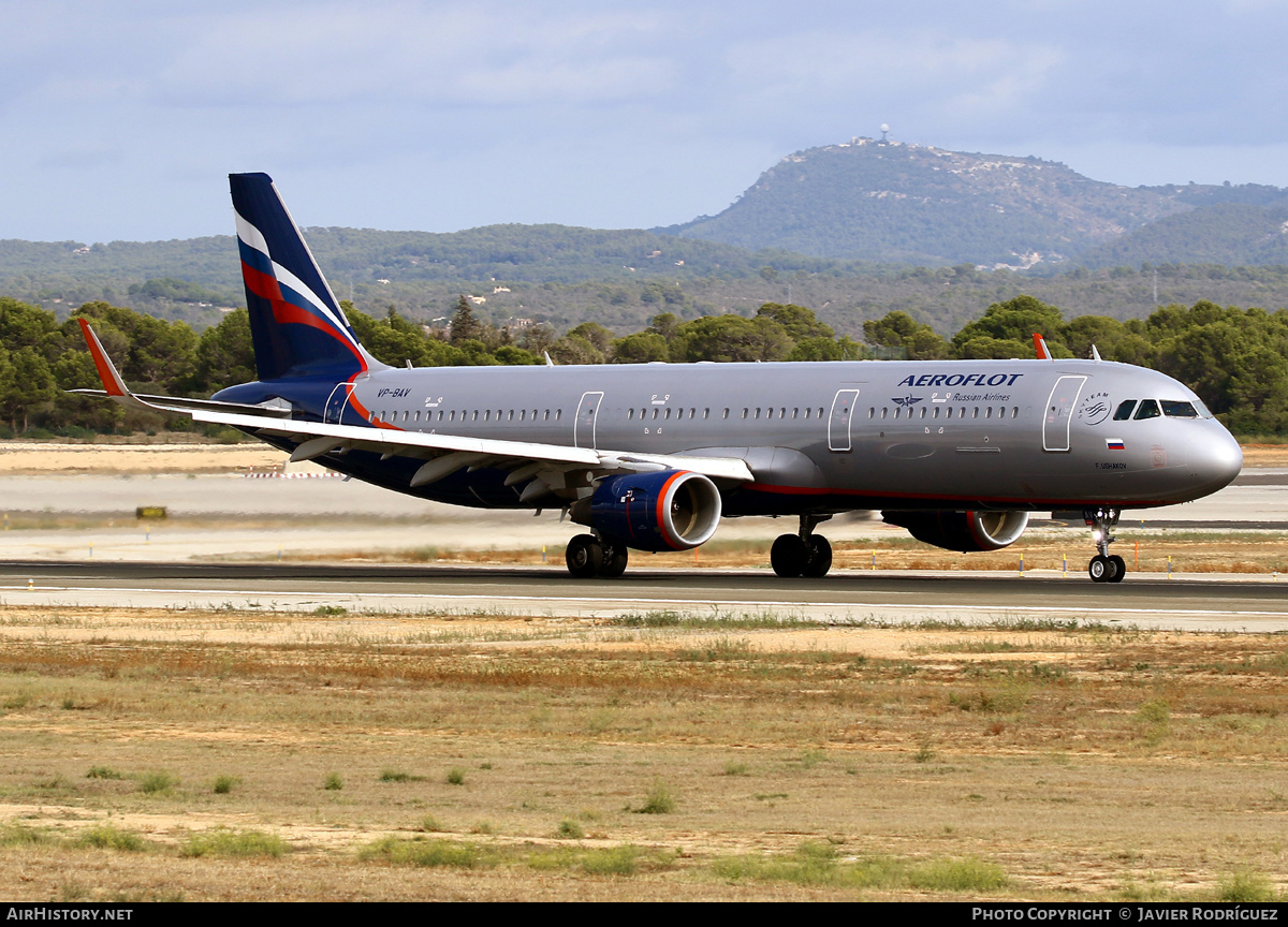 Aircraft Photo of VP-BAV | Airbus A321-211 | Aeroflot - Russian Airlines | AirHistory.net #481882