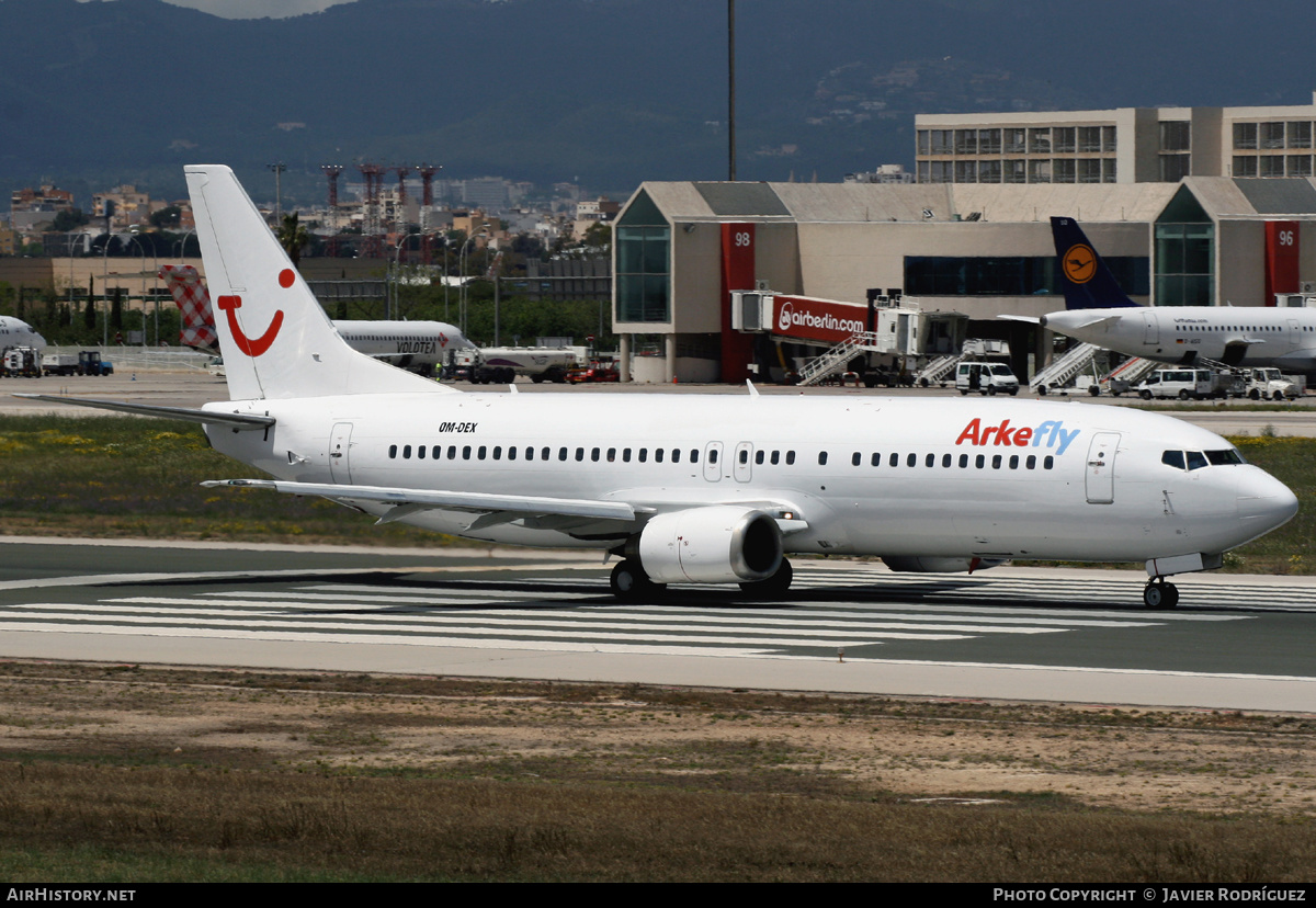 Aircraft Photo of OM-DEX | Boeing 737-46J | ArkeFly | AirHistory.net #481887