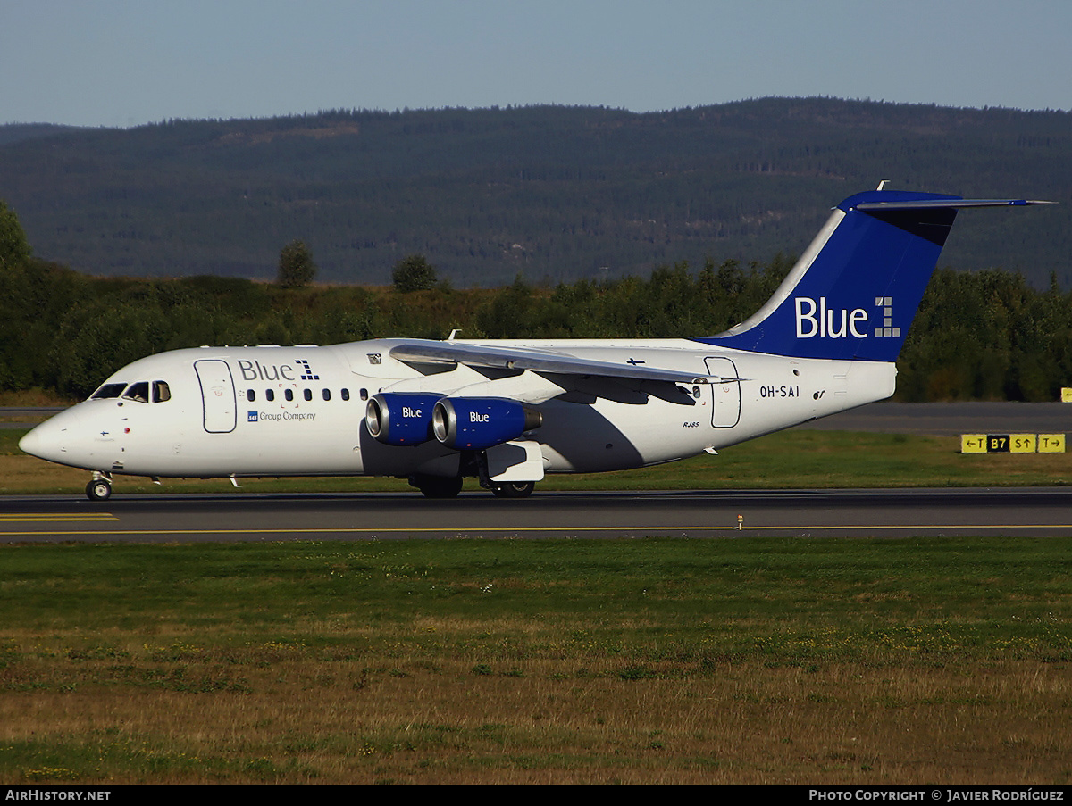 Aircraft Photo of OH-SAI | BAE Systems Avro 146-RJ85 | Blue1 | AirHistory.net #481891