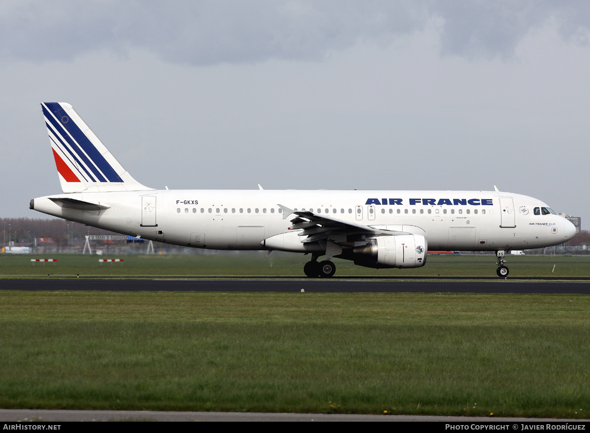 Aircraft Photo of F-GKXS | Airbus A320-214 | Air France | AirHistory.net #481897