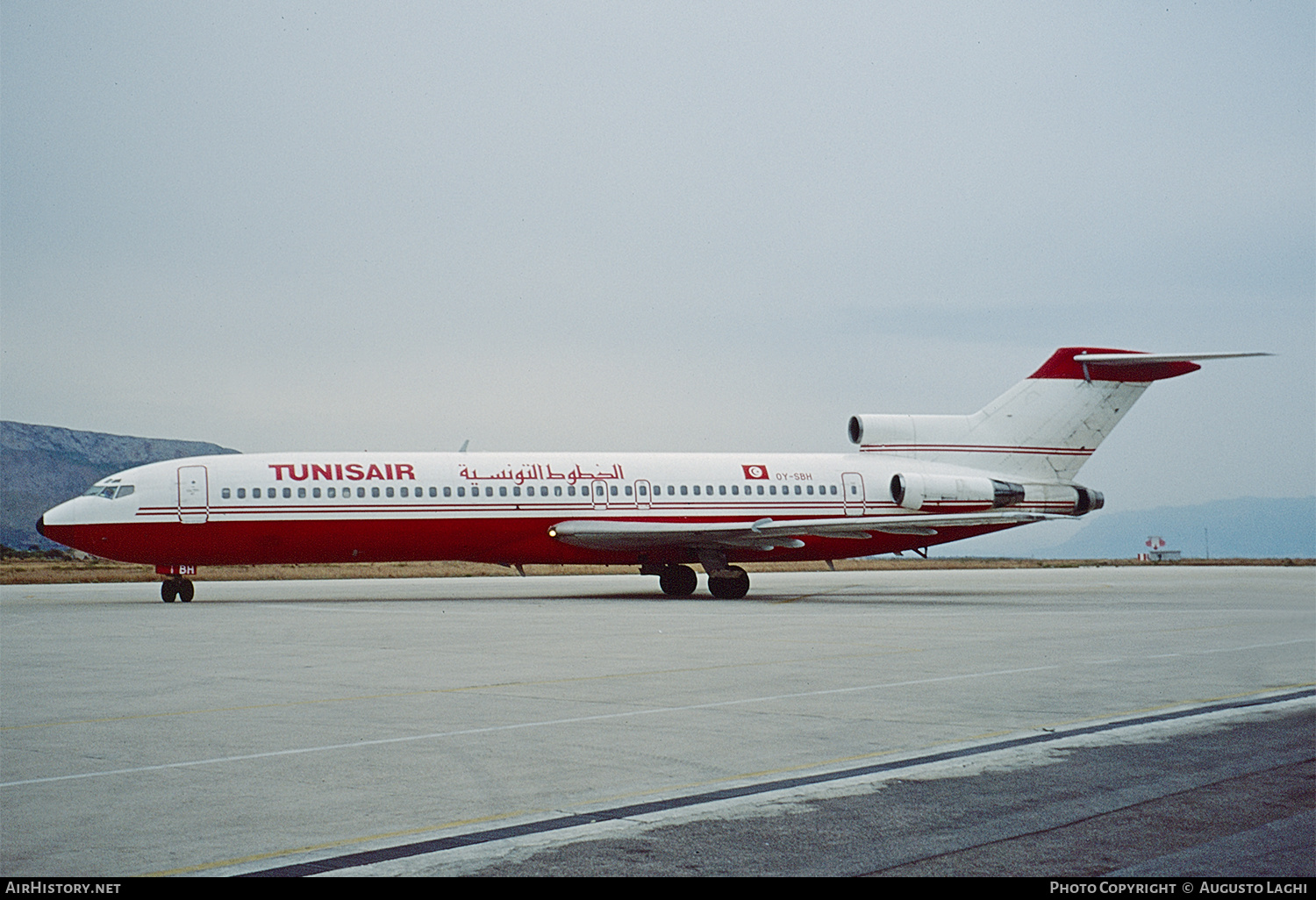 Aircraft Photo of OY-SBH | Boeing 727-2B7/Adv | Tunisair | Sterling European Airlines | AirHistory.net #481905
