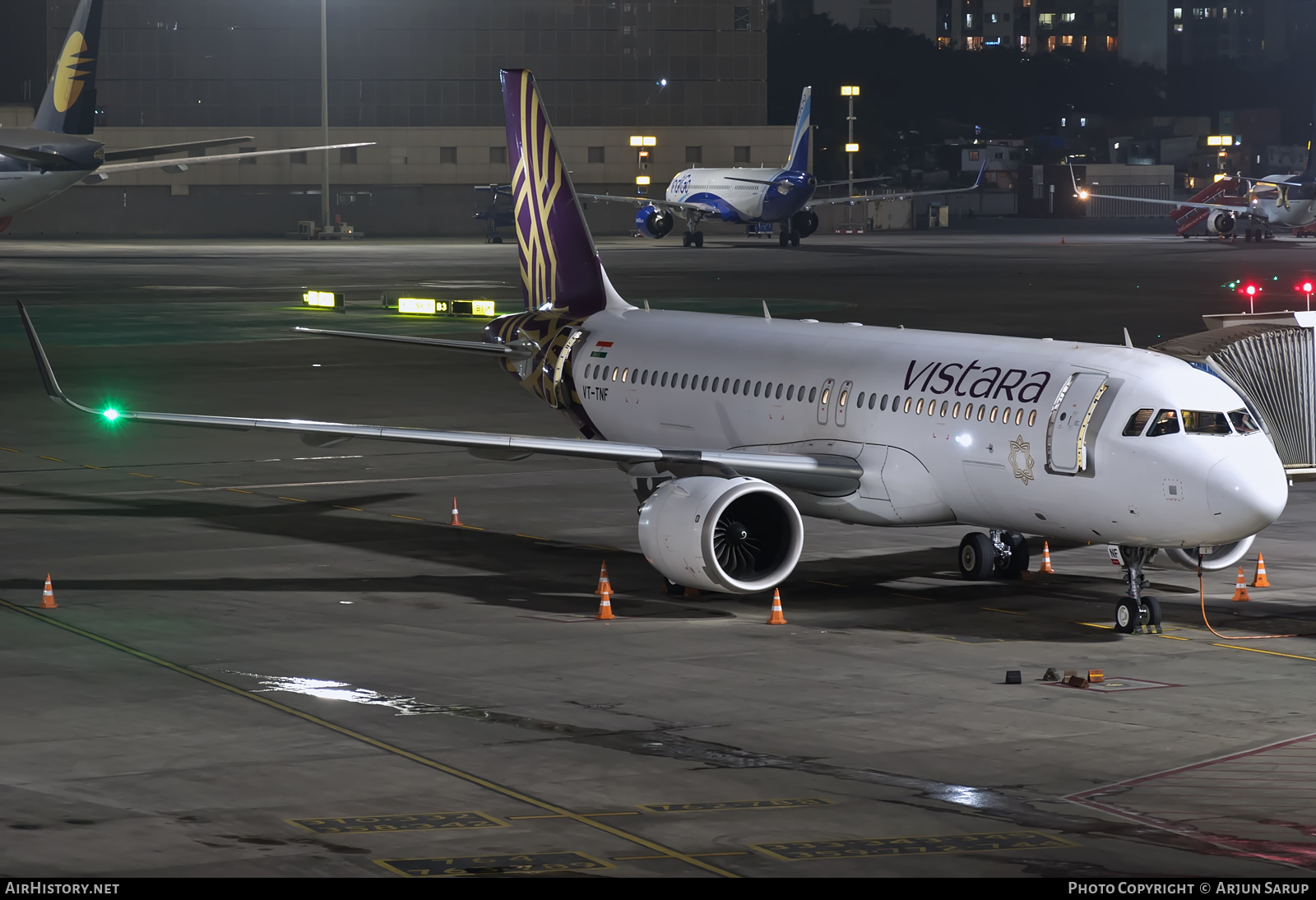 Aircraft Photo of VT-TNF | Airbus A320-251N | Vistara | AirHistory.net #481947