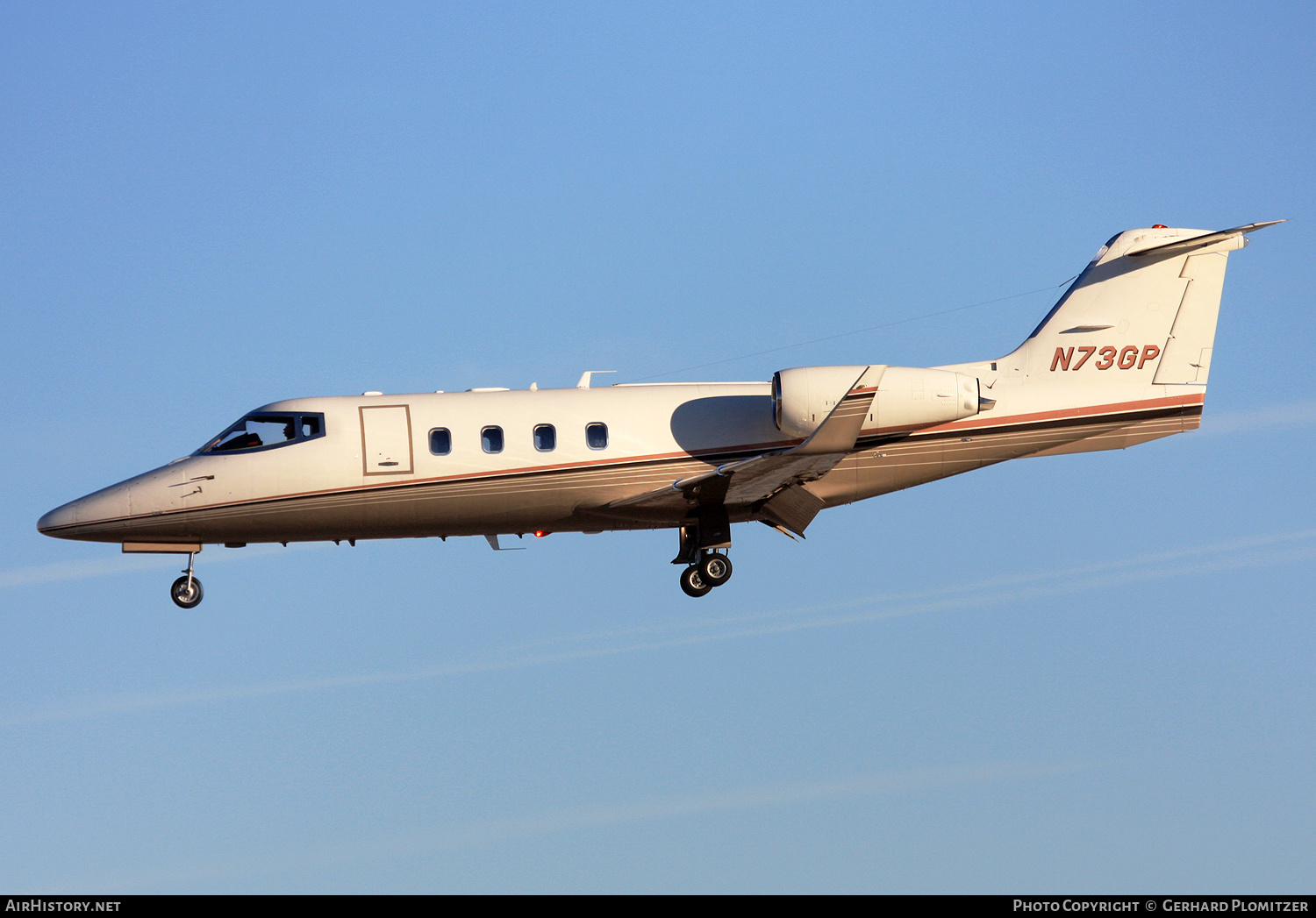 Aircraft Photo of N73GP | Gates Learjet 55B | AirHistory.net #481953