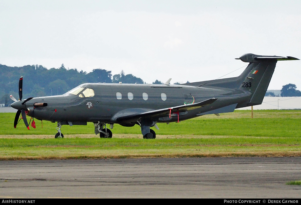 Aircraft Photo of 283 | Pilatus PC-12NG (PC-12/47E) | Ireland - Air Force | AirHistory.net #481966