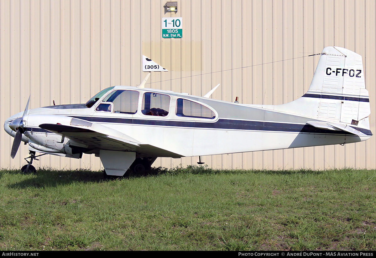 Aircraft Photo of C-FPOZ | Beech B95A Travel Air | AirHistory.net #481973