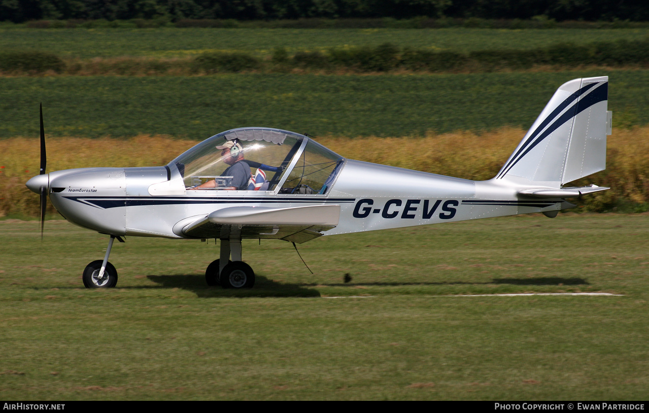 Aircraft Photo of G-CEVS | Evektor-Aerotechnik EV-97 Eurostar | AirHistory.net #482005