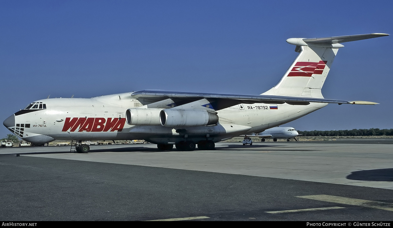 Aircraft Photo of RA-78792 | Ilyushin Il-76TD | Ilavia | AirHistory.net #482019