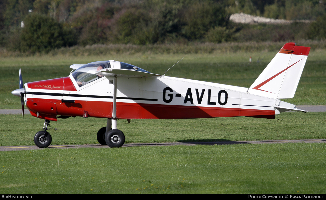 Aircraft Photo of G-AVLO | Bölkow Bo-208C Junior | AirHistory.net #482024