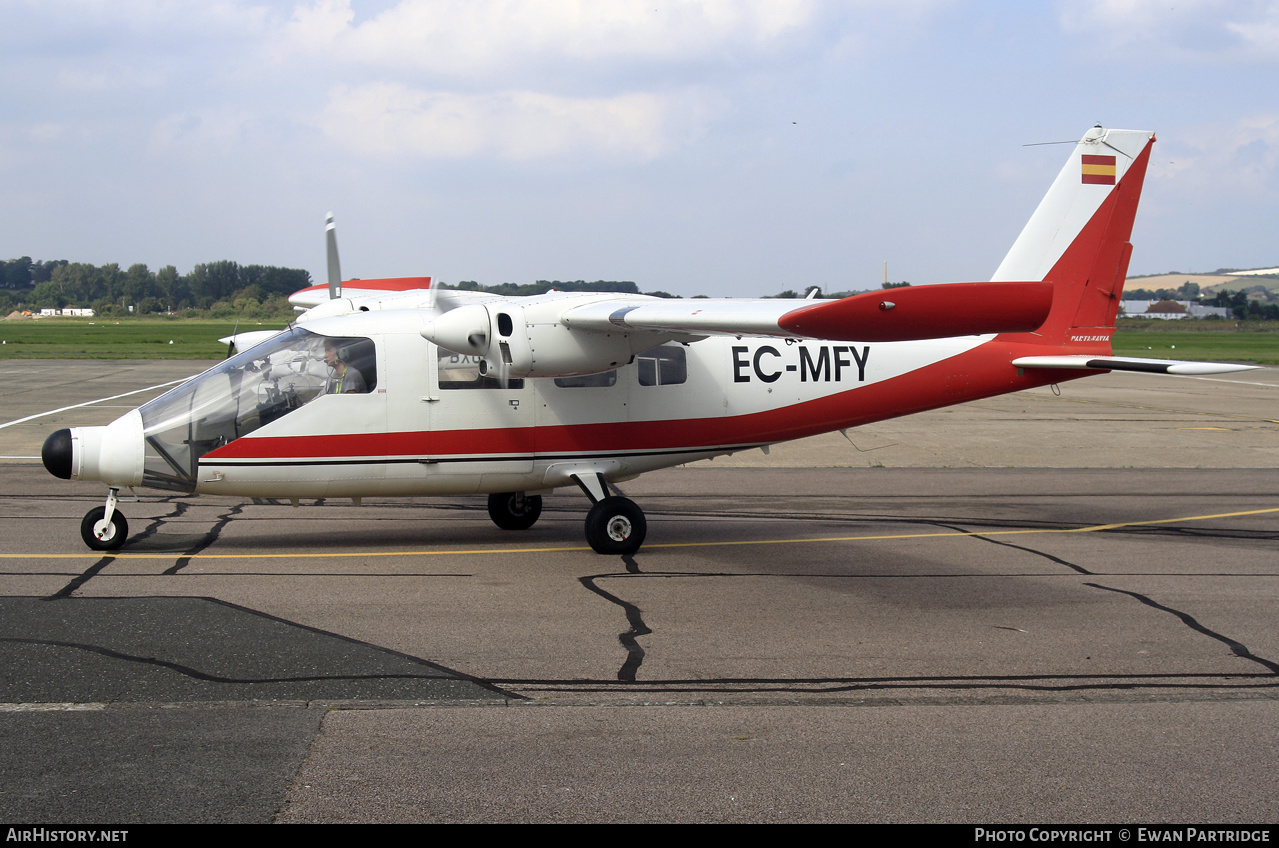 Aircraft Photo of EC-MFY | Partenavia P-68 Observer 2 | AirHistory.net #482025