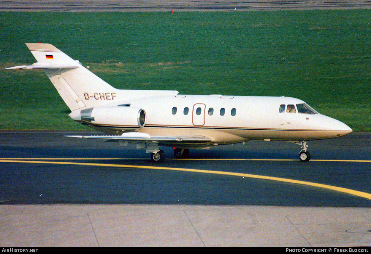 Aircraft Photo of D-CHEF | British Aerospace BAe-125-800A | AirHistory.net #482033