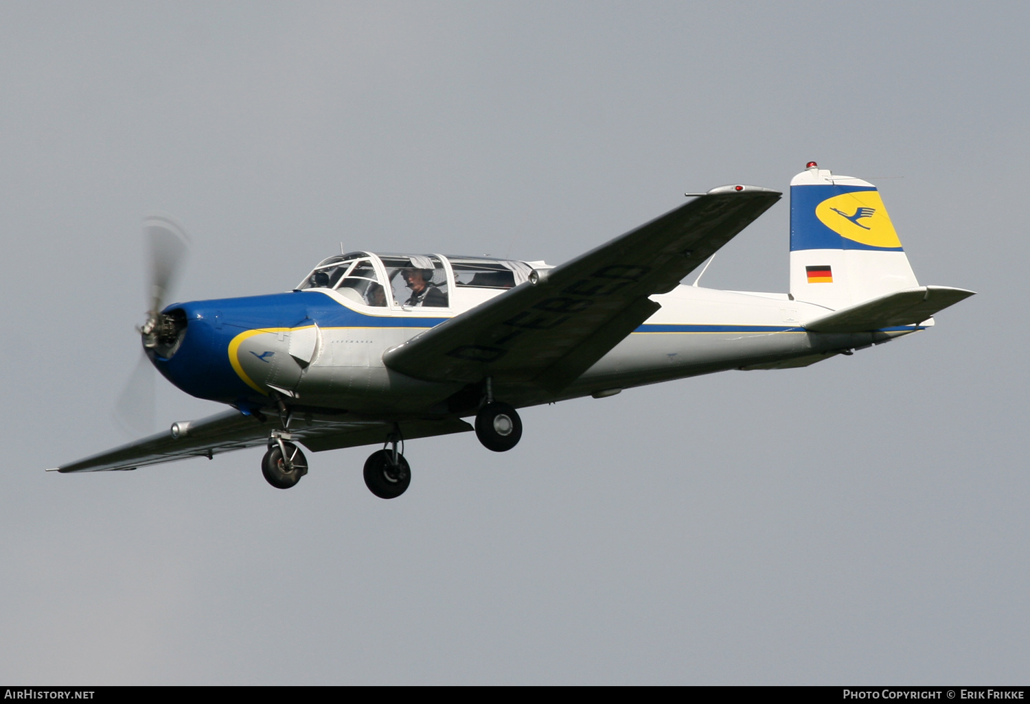 Aircraft Photo of D-EBED | Saab 91B Safir | Lufthansa Flight Training | AirHistory.net #482065